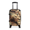 Pharaoh Lion Suitcase — Egyptian-Inspired Luggage with Regal Lion Design