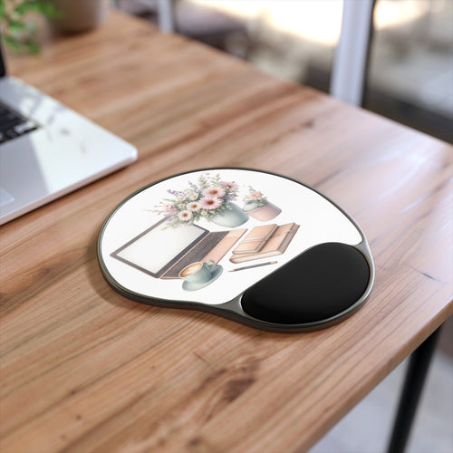 "Wrist Bliss " Mouse Pad With Wrist Rest