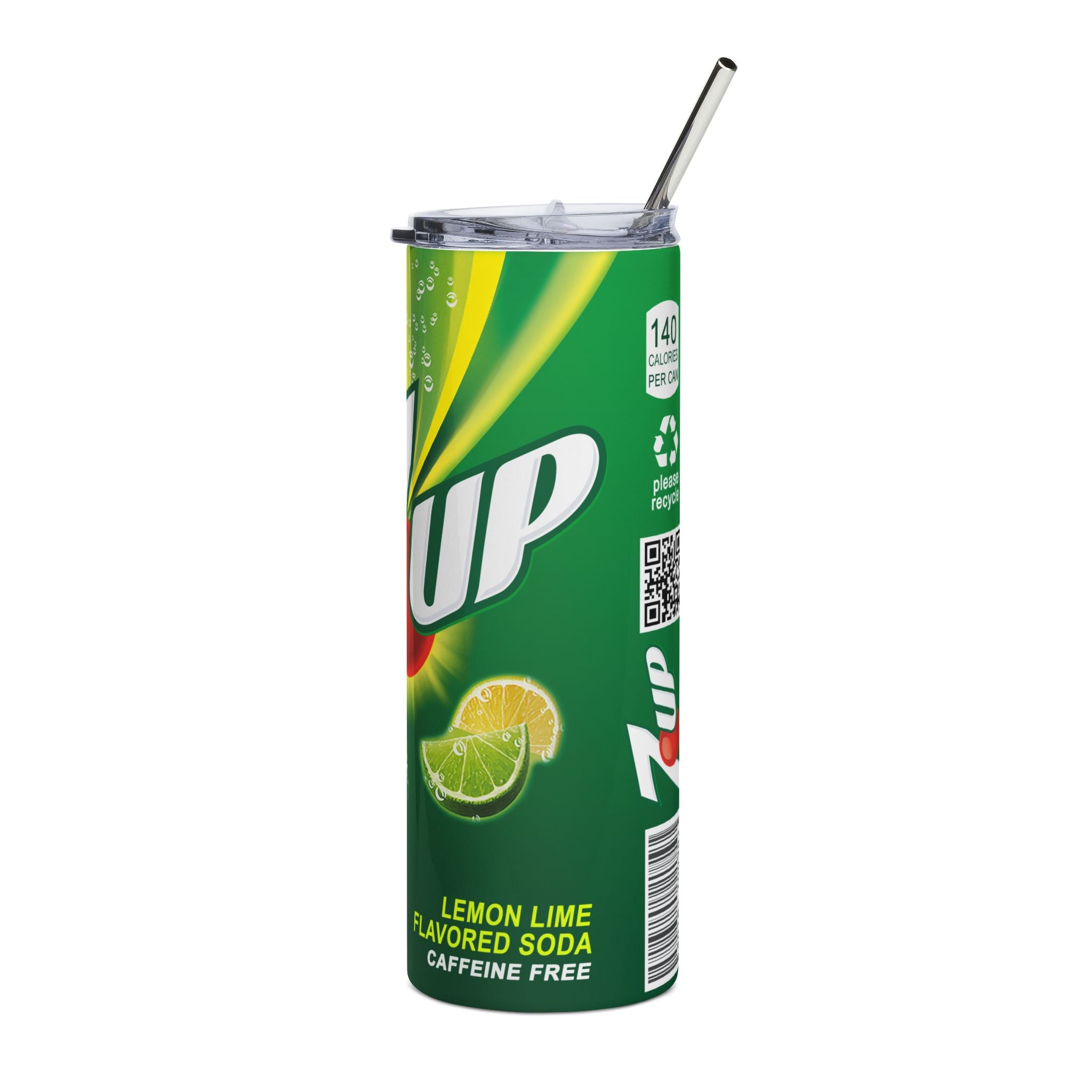 7UP Can-Inspired 20oz Stainless Steel Tumbler
