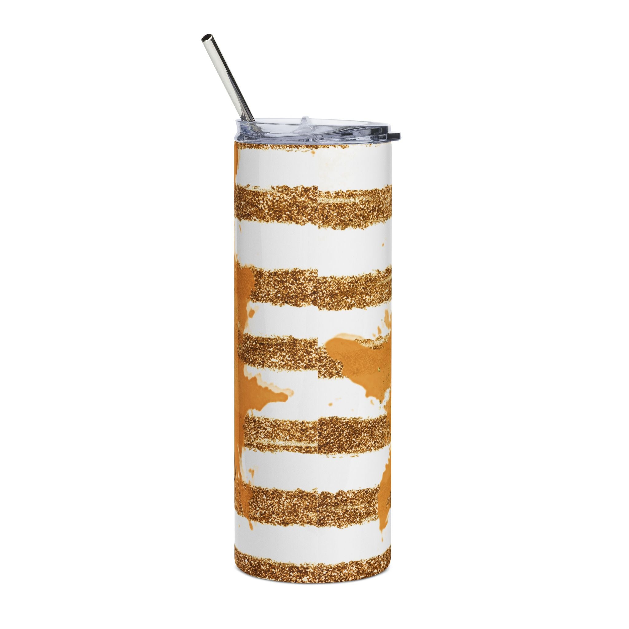 Skull Mom Messy Bun Stainless Steel Tumbler 20oz