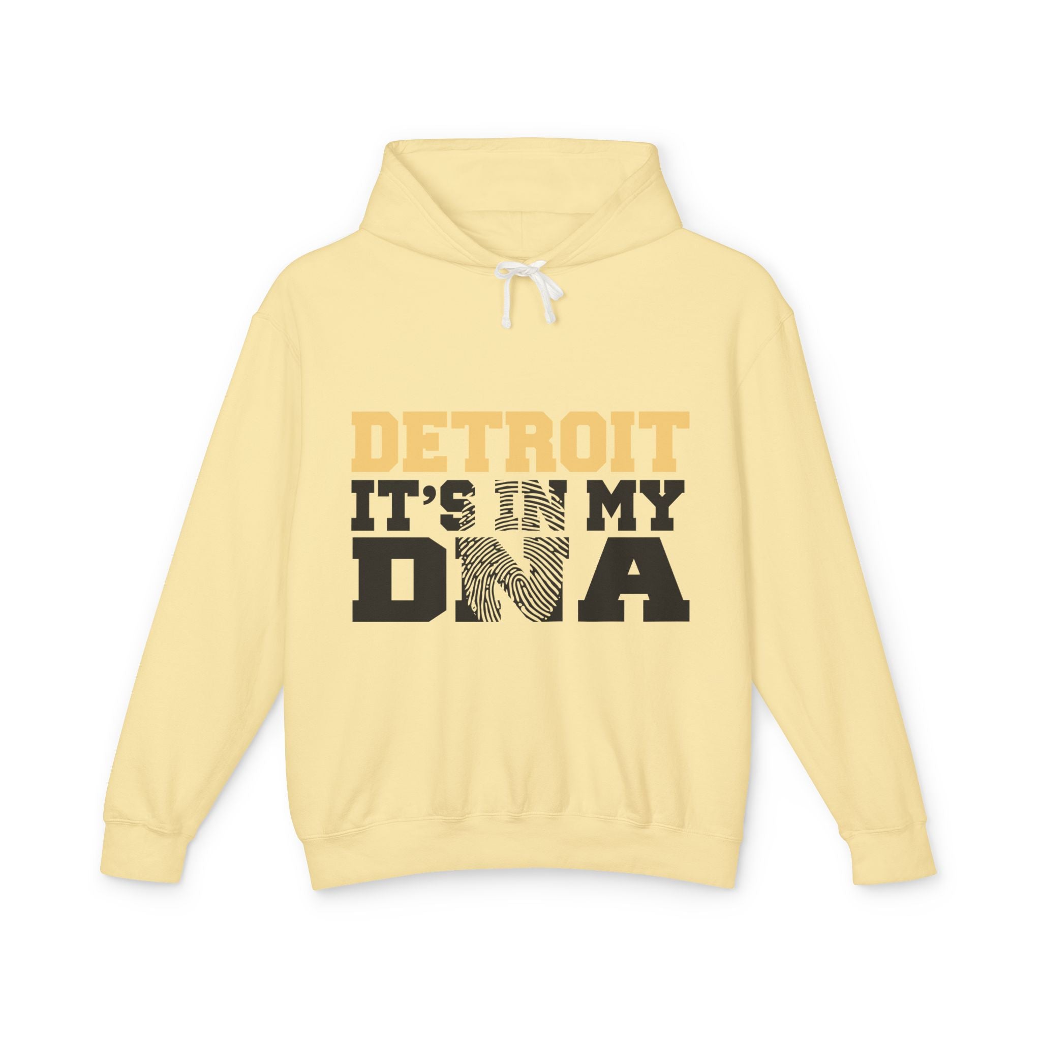"Detroit Pride: It's in My DNA Unisex Lightweight Hoodie"