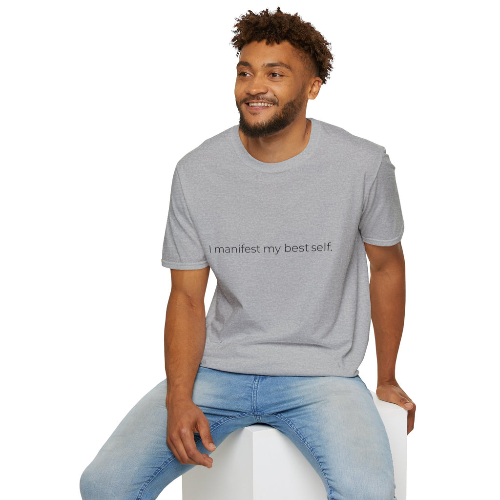 I Manifest Self T-Shirt — Affirmation Spiritual Tee for Manifestation & Self-Growth