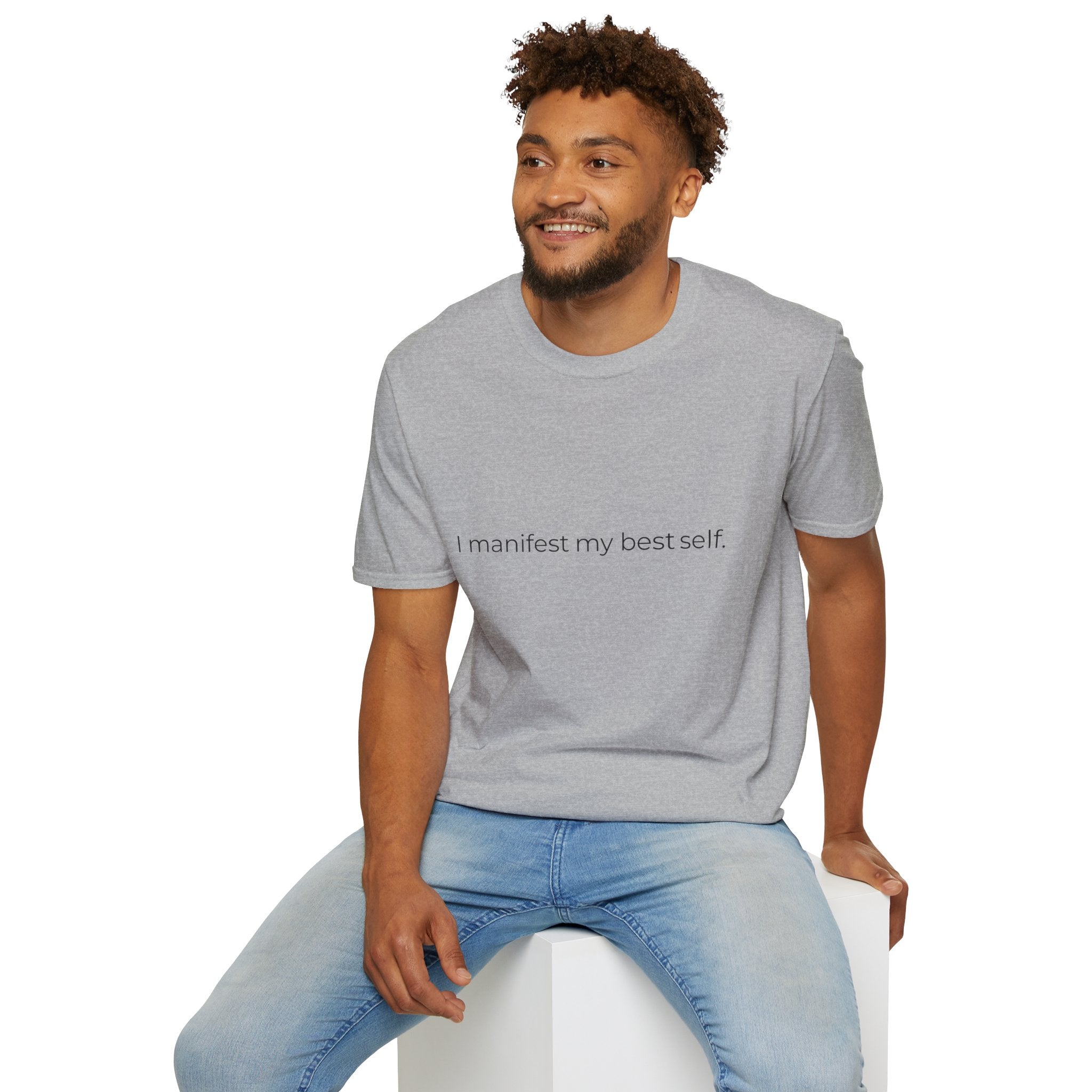 I Manifest Self T-Shirt — Affirmation Spiritual Tee for Manifestation & Self-Growth