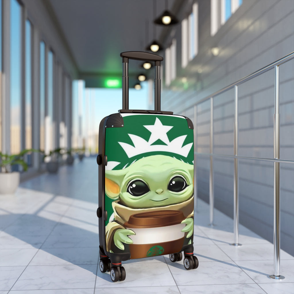 Baby Yoda luggage Suitcase | Grogu-inspired travel bag