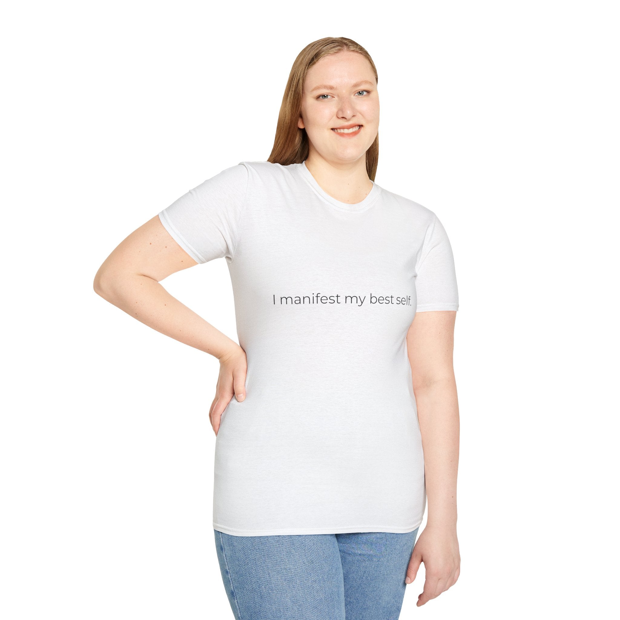 I Manifest Self T-Shirt — Affirmation Spiritual Tee for Manifestation & Self-Growth