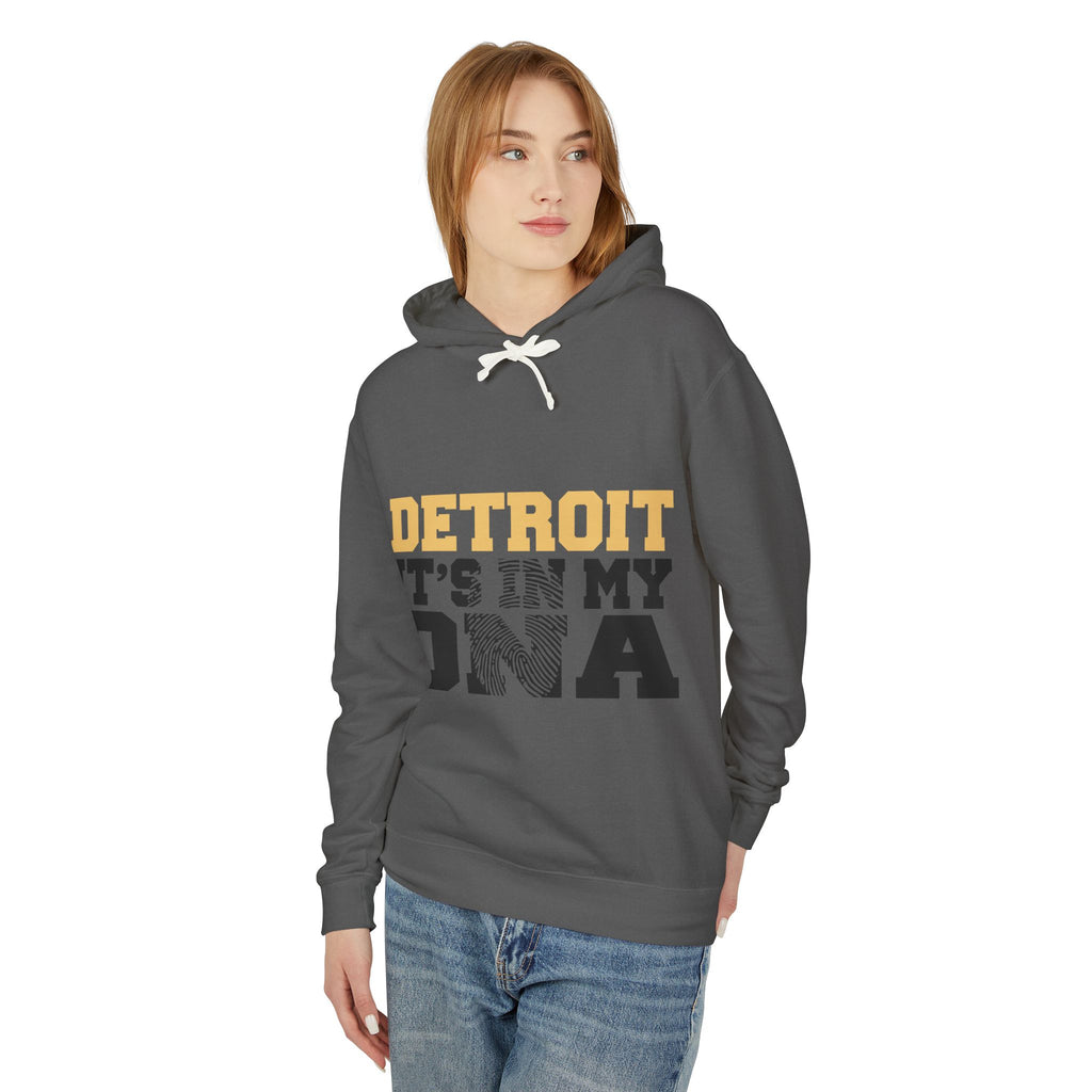 "Detroit Pride: It's in My DNA Unisex Lightweight Hoodie"